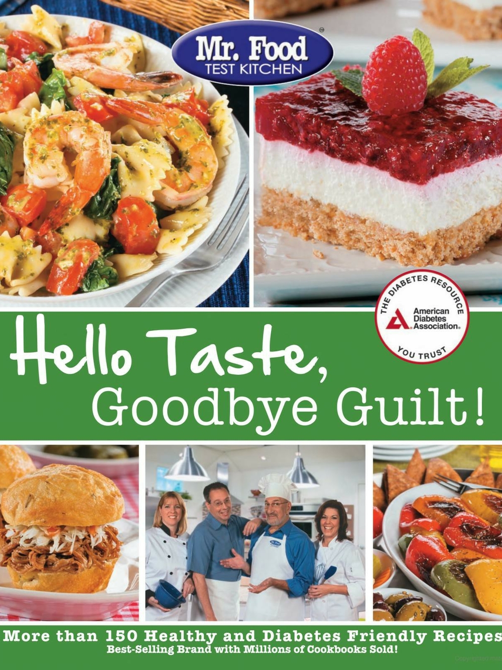 Mr. Food Hello Taste, Goodbye Guilt Cookbook ADA Healthy Recipes Brand New